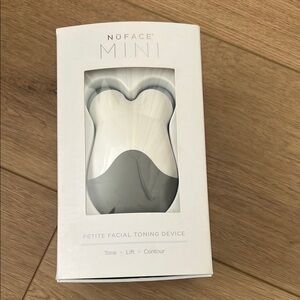NuFace Mini Facial Toning Device - White and Gray